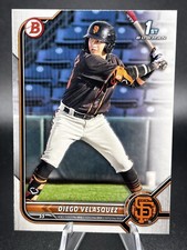2022 Bowman #BP-110 Diego Velasquez FB San Francisco Giants