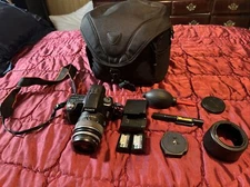Sony Alpha SLT-A35 16.2MP DSLR Camera With 18-55mm Lens Tested Bundle