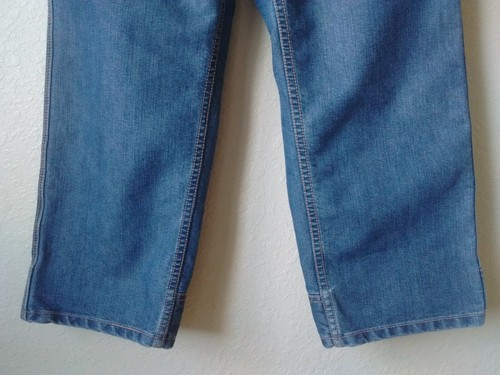 Levi Strauss Boys Denim Jeans Skater Loose Size 8 Regular Medium Blue Wash - Picture 5 of 11
