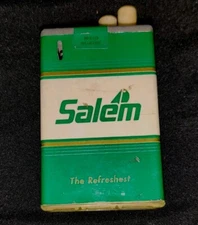 Vintage Salem Cigarette Package Empty Disposable  Lighter