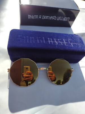 Mykita sunglasses veruschka F9 gold mirror 54/20 size 125 | eBay display picture 1
