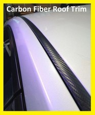 For 1999-2005 Bmw E46 3 Series Black Carbon Fiber Roof Top Trim Molding Kit For 1999-2005 Bmw E46 3 Series Black Carbon Fiber Roof Top Trim Molding Kit