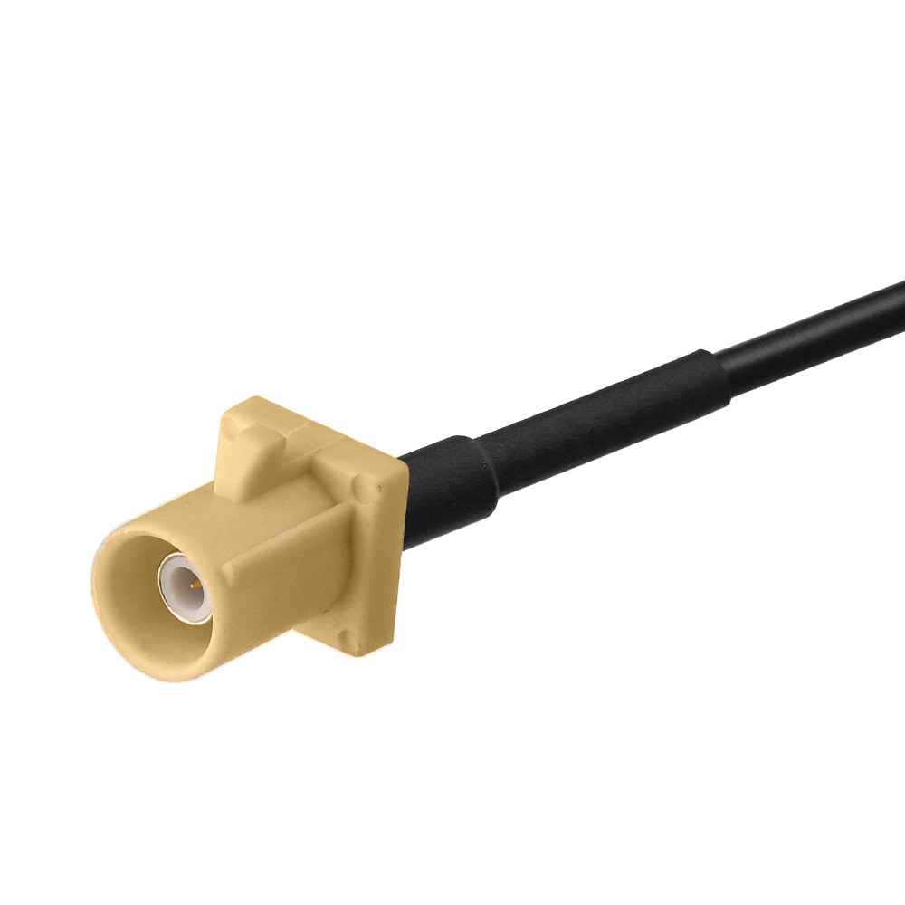 Car InDash Head Unit Bluetooth Antenna Extension Cable Fakra I Beige