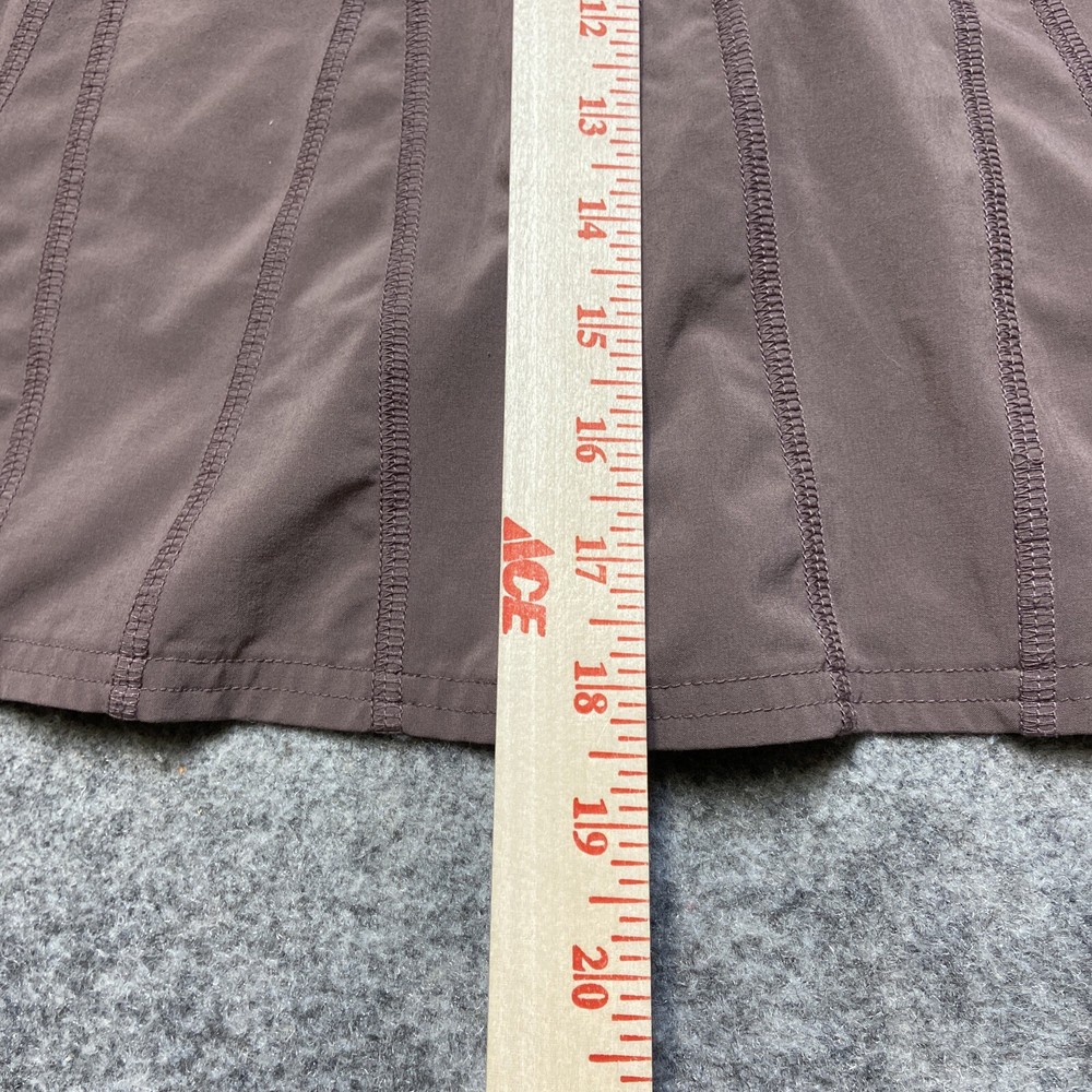 Athleta Womens Size 10 Purple Tennis Skirt with Drawstring and Side Zip