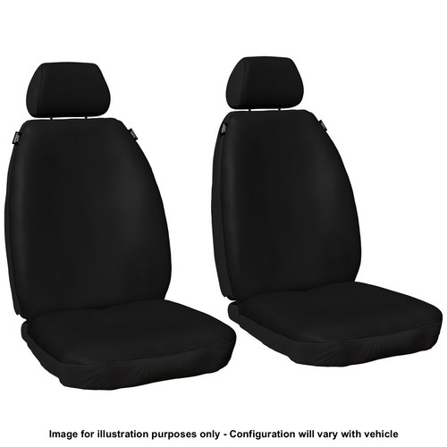 SINGLE ROW CUSTOM BLACK MESH SEAT COVER FOR JEEP CHEROKEE 14-ON - Picture 2 of 10