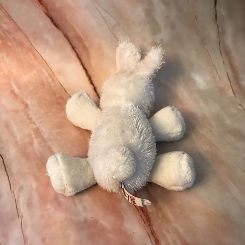 Ganz Lil'kinz Webkinz White Rabbit HS078 Plush Stuffed Toy Animal NO CODE PP - Picture 2 of 6