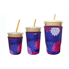 3-Pack Iced Coffee Sleeve SET OF 3 - Midnight Mums