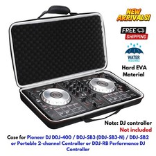 Hard Travel Case Protect DJ Controller Pioneer DDJ-400/DDJ-SB3/DDJ-SB2/ DDJ-RB