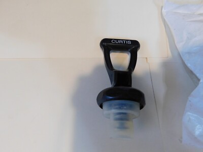 One Wilbur Curtis WC-3705 Black Iced Tea Faucet Handle & cup seal NEW