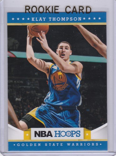 KLAY THOMPSON ROOKIE CARD Basketball 2012 NBA HOOPS RC Golden State Warriors! - Bild 1 von 2