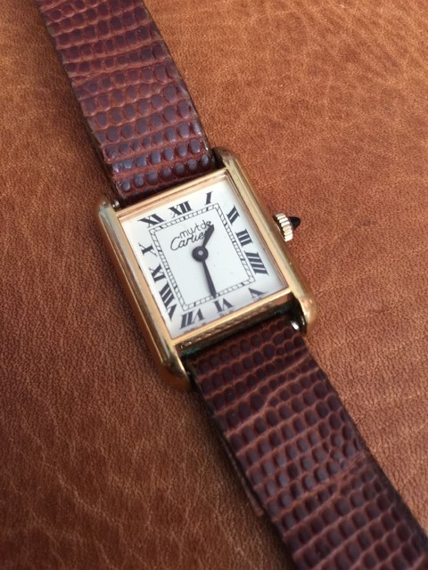 vintage must de cartier ladies watch