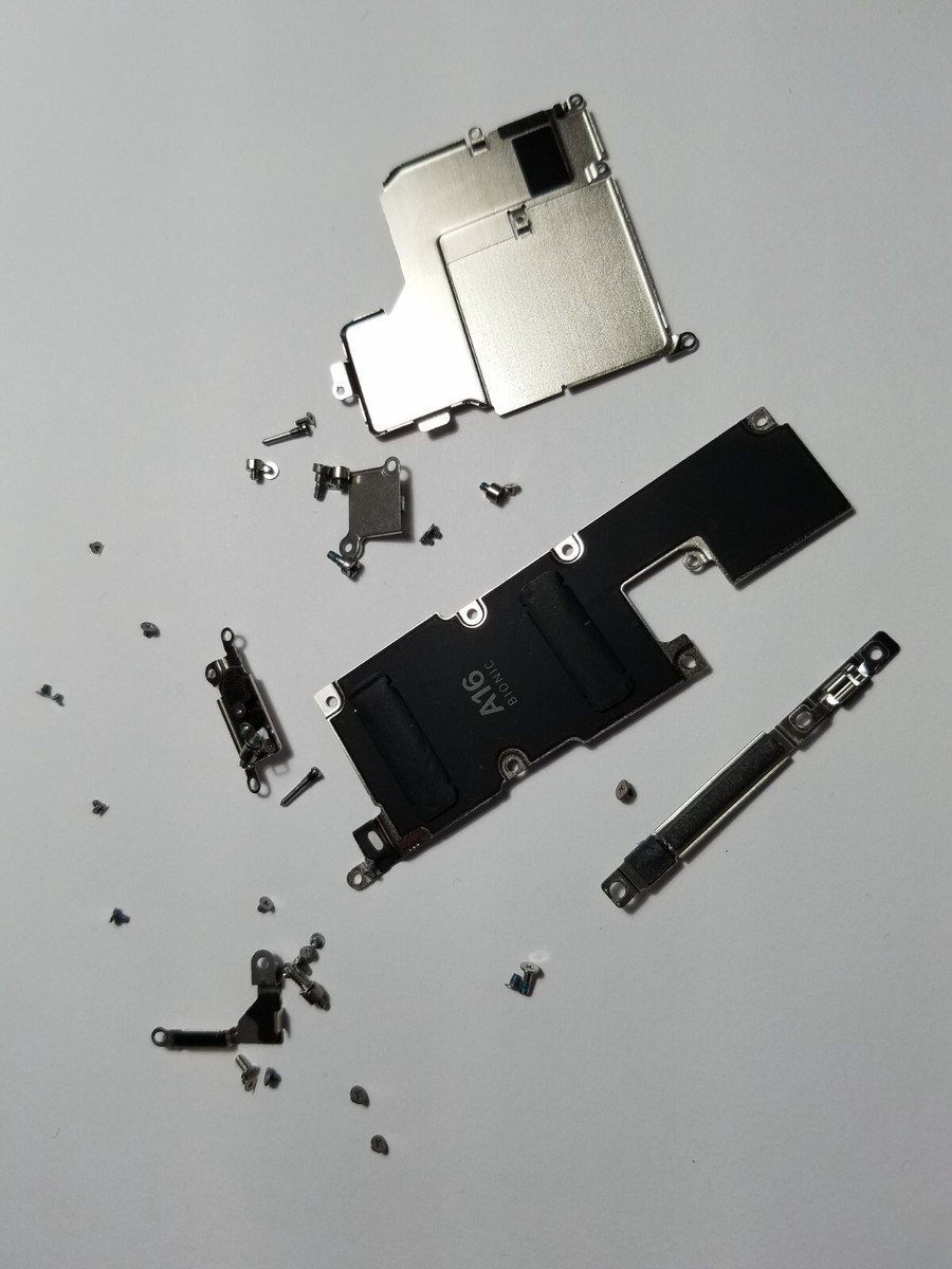 Full Complete Screw Nuts Bolts Parts Plates For Apple iPhone 14