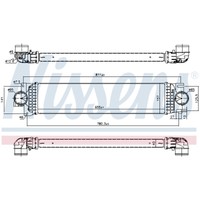 LadeluftküHler LuftgeküHlt Aluminium Passend FüR Ford Mondeo V Turnier