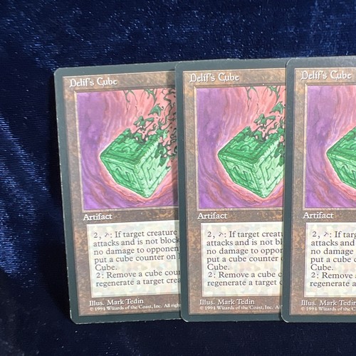 Delif's Cube Raro Imperios Caídos Magic The Gathering Tarjeta Magic The Gathering Reservada LISTA 3 - Imagen 3 de 4