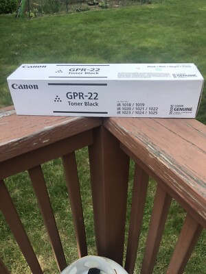 Genuine & Sealed Canon GPR-22Toner  Cartridge Black