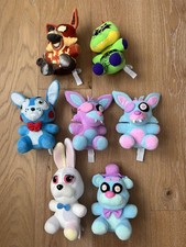 Five Nights at Freddy s Funko Plush Lot of 7 No Tags FNaF