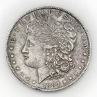 1884-O Morgan Silver Dollar $1 Filled O Mintmark? VF Detail See Photos