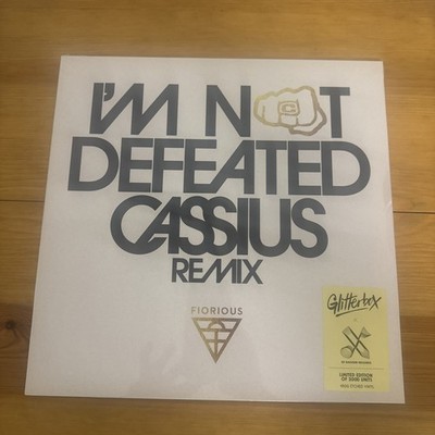 FIORIOUS * I'M NOT DEFEATED - CASSIUS REMIX * UK LIMITED 12'' ETCHED VINYL * BN!