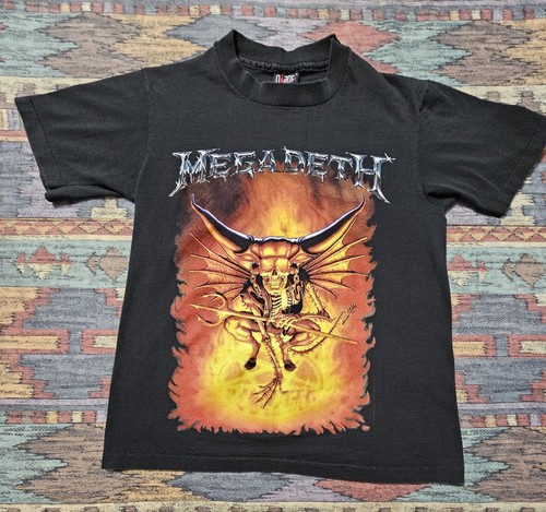 Vintage Megadeth Countdown To Extinction 1992 Tour T-Shirt Medium Giant mustaine - Bild 1 von 6