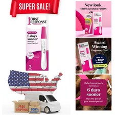 First Response Early Result Pregnancy , 3 Pack Packaging  Design May Vary 