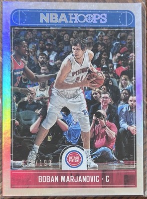 2017-18 Panini NBA Hoops Silver Holo  /199 Boban Marjanovic #168