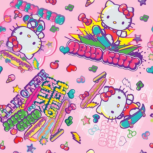 Hello Kitty® Rad Cotton Fabric - Picture 2 of 2