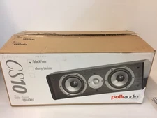 Polk Audio CS10 Center Channel Speaker  - Black (Mint)