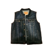 Levis Jean Original Denim Vest Kids Size XL 13-15 Years