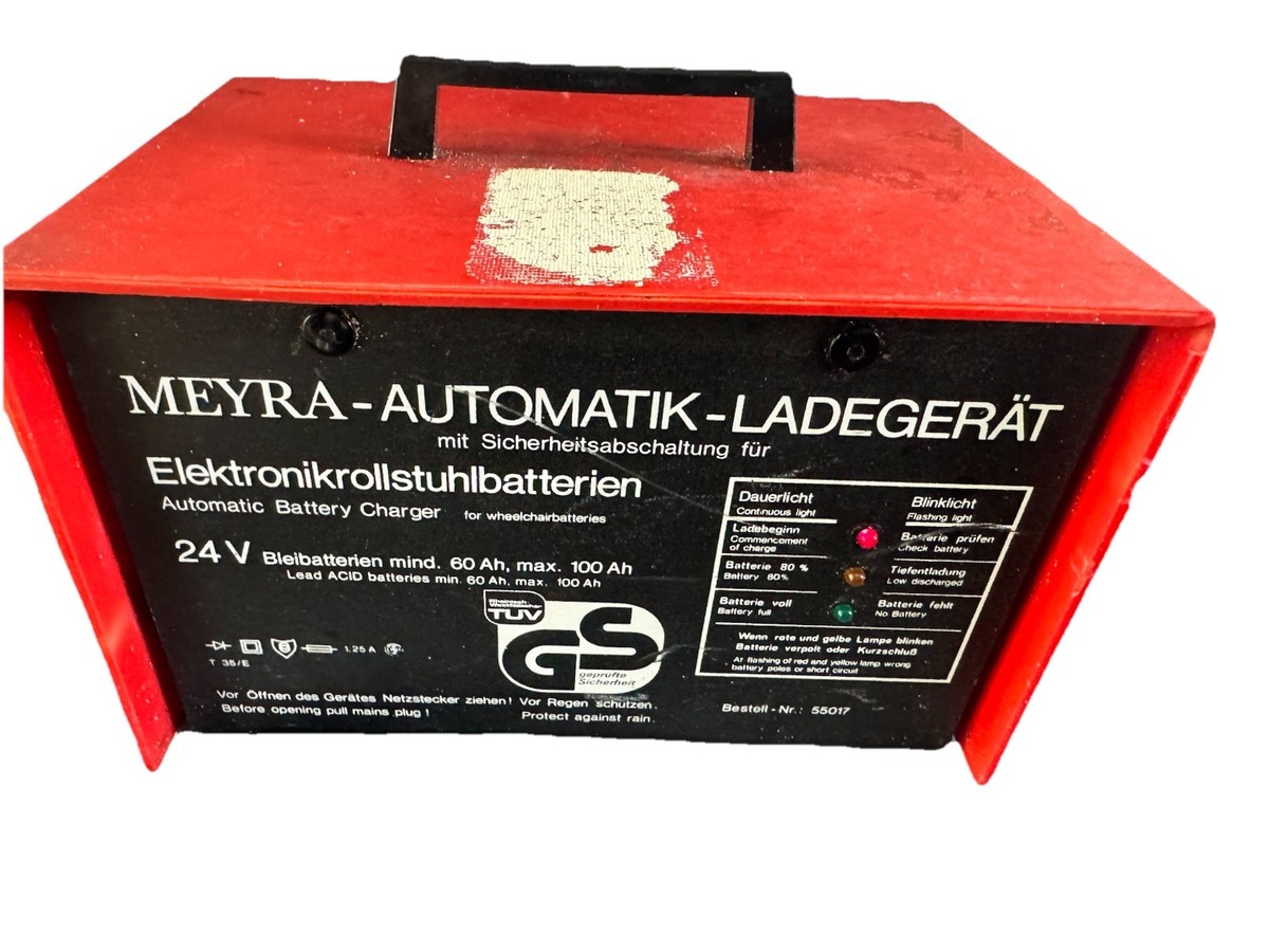 Meyra Wheelchair Mobility Scooter BATTERY CHARGER ONLY Vintage Old