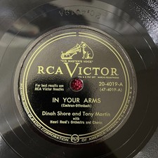 78RPM Dinah Shore and Tony Martin 10