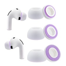 Replacement Foam Ear Tips for AirPods Pro 3 Silicone Shield, S/M/L