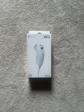 Nintendo Wii White Nunchuck Genuine Official OEM SEALED NEW Box