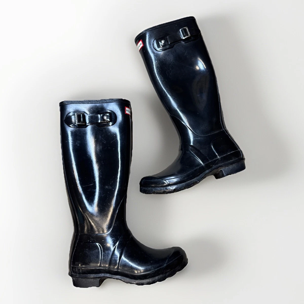 Adjustable Wellington Boots Hunter Women's Back Adjustable