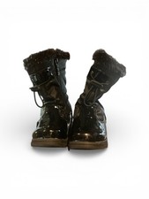 Totes Toddler Girls Sweetheart Waterproof Flat Heel Black Winter Boots Size 8M