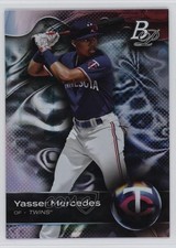 2023 Bowman Platinum Top Prospects Ice Foil Yasser Mercedes #TOP-95 0o2b