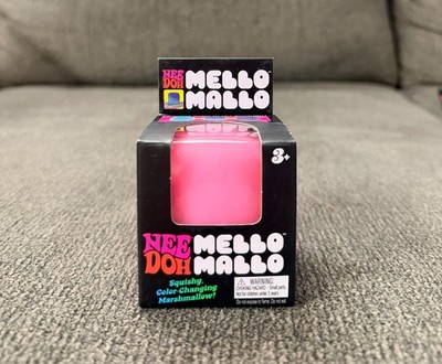 Schylling NeeDoh Mello Mallo Viral TikTok Fidget Toy UV Color