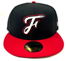 Fayetteville Woodpeckers MILB NE Authentic Collection Road Hat/ Black