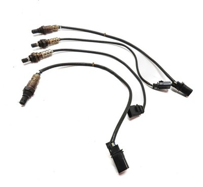 2016 AUDI Q5 (B8 8R) 3.0L (CTUC) ENGINE OXYGEN O2 LAMBDA PROBE WIRE SENSOR SET/4