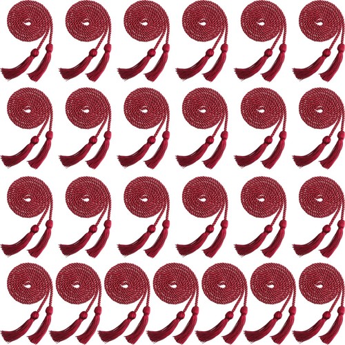 25 Pieces Graduation Honor Cord Rayon Braided Honor Cords with Tassel for Gra...