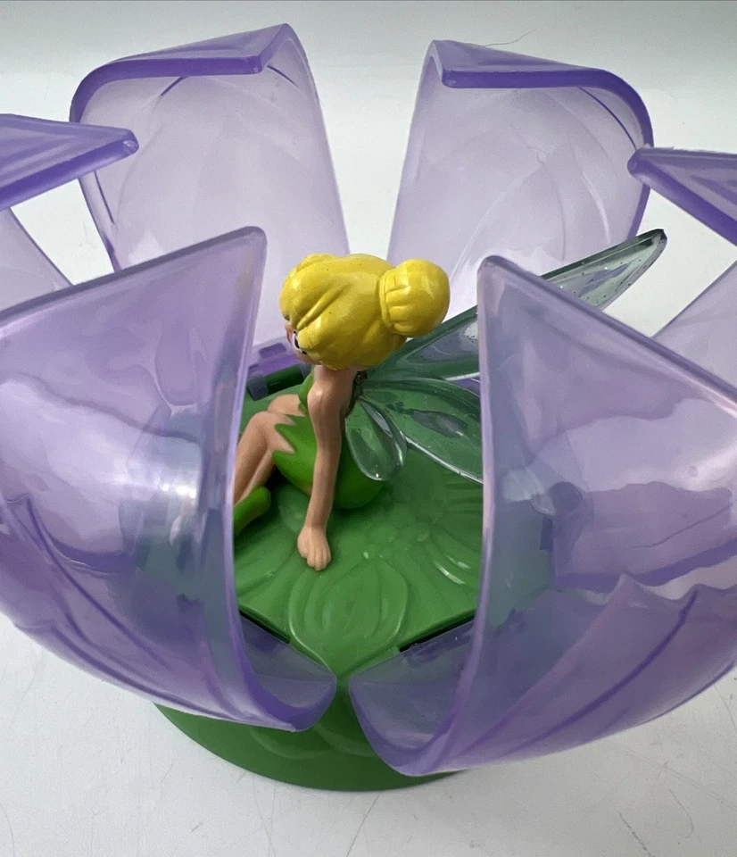 Disney Fairies Tinker Bell in Flower DecoPac Cake Topper Decoration - Image 3 of 4