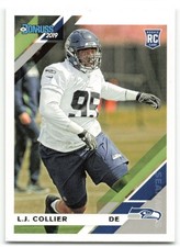 2019 Donruss L.J. Collier RC Seattle Seahawks #263
