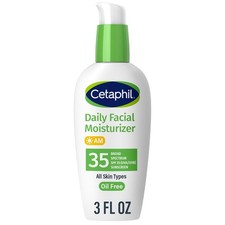 Cetaphil Face Moisturizer, Daily Oil Free Facial Moisturizer with SPF 35 3oz