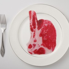 Artificial Fake Steak Model: Simulation Food Beef Real Looking - Plastic Meat