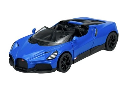 KINSMART BUGATTI MISTRAL BLAU 1:36 NO BOX DIE CAST NEW METAL MODEL 