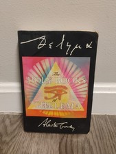 The Holy Books of Thelema - paperback Crowley, Aleister Water