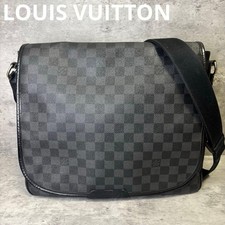Louis Vuitton Damier Graphite Daniel MM N58029 Shoulder Bag Auth