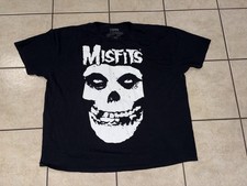 Misfits Skull Crimson Ghost 3XL Graphic T Shirt Punk Rock Classic Logo Band Tee