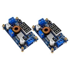 5A 75W DC DC Buck Converter Step Down Module with LED Display, 4V-38V to 1.25V