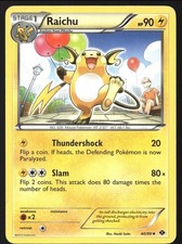 Raichu 40/99 Next Destinies Pokemon Card