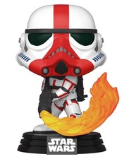 Funko Pop! Star Wars: The Mandalorian - Red Stripe - Incinerator Stormtrooper - 